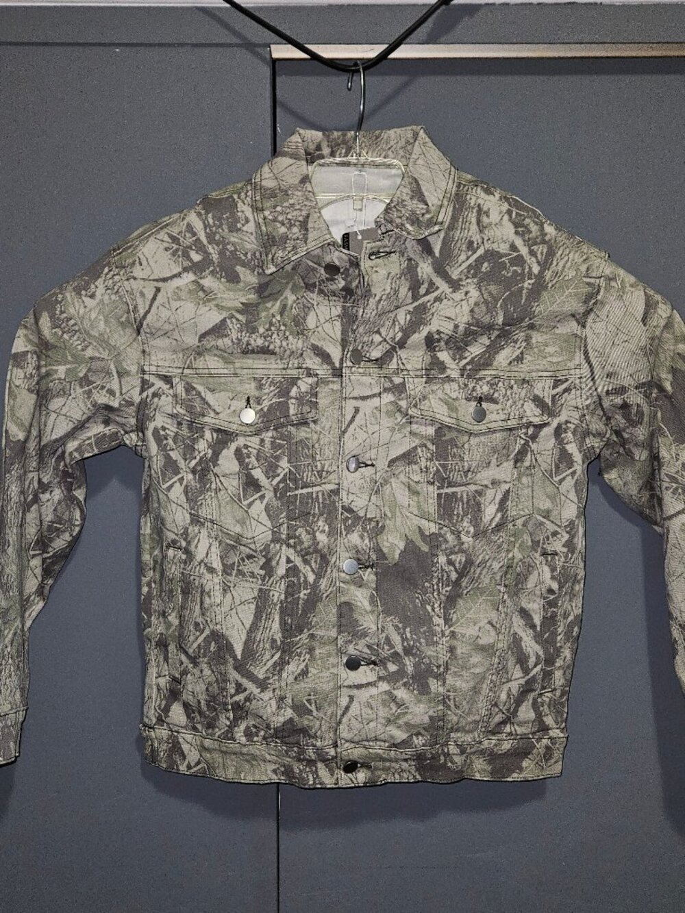 Mens Cama Jean Jacket Hunting  clubwear